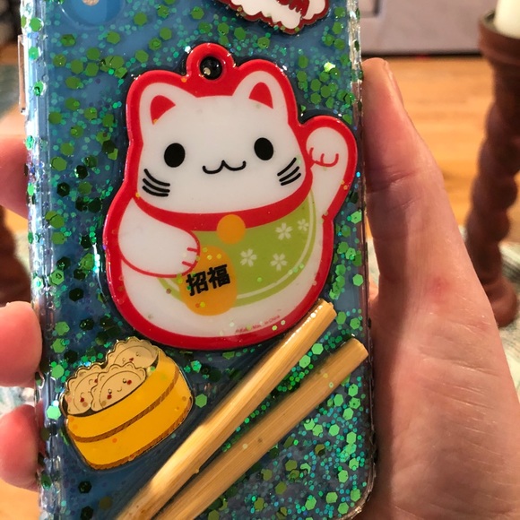 Lucky Cat Dim Sum Phone Case - Picture 2 of 2